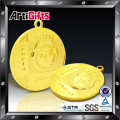 Design personalizado estilo 3d relevo medalha de natação